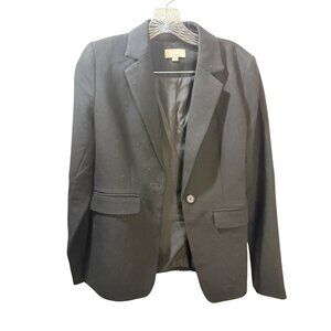 Loft Womens Black Blazer Size 0‎